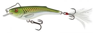 Wobler Rail Shad Sinking 6cm Holographic Green Shiner RB6S